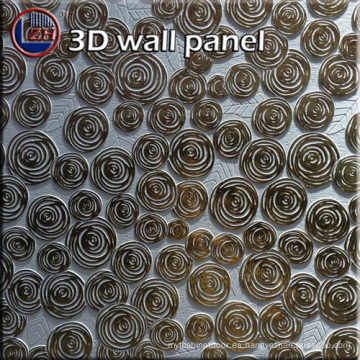 Zhihua 3D en relieve decorativo interior Panel de pared MDF Il06